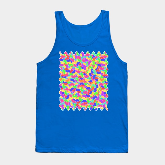 I Love Jelly Beans Tank Top by Tshirtfort